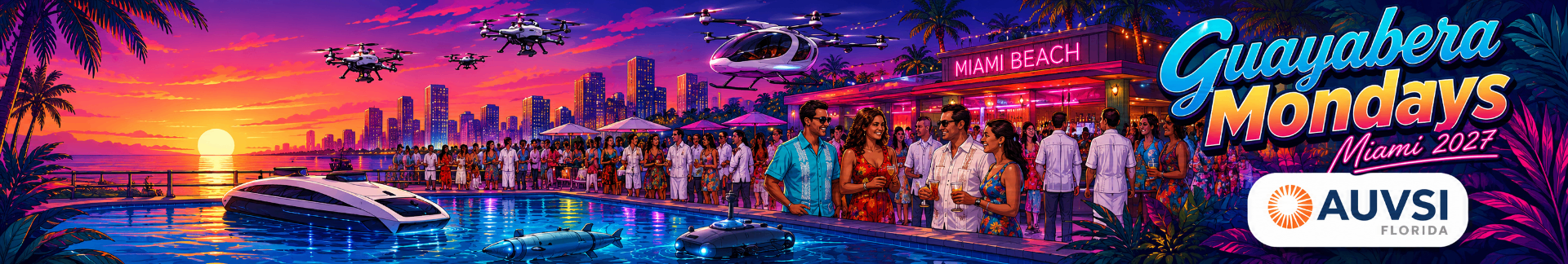 Guayabera Mondays Miami 2027 — AUVSI Florida